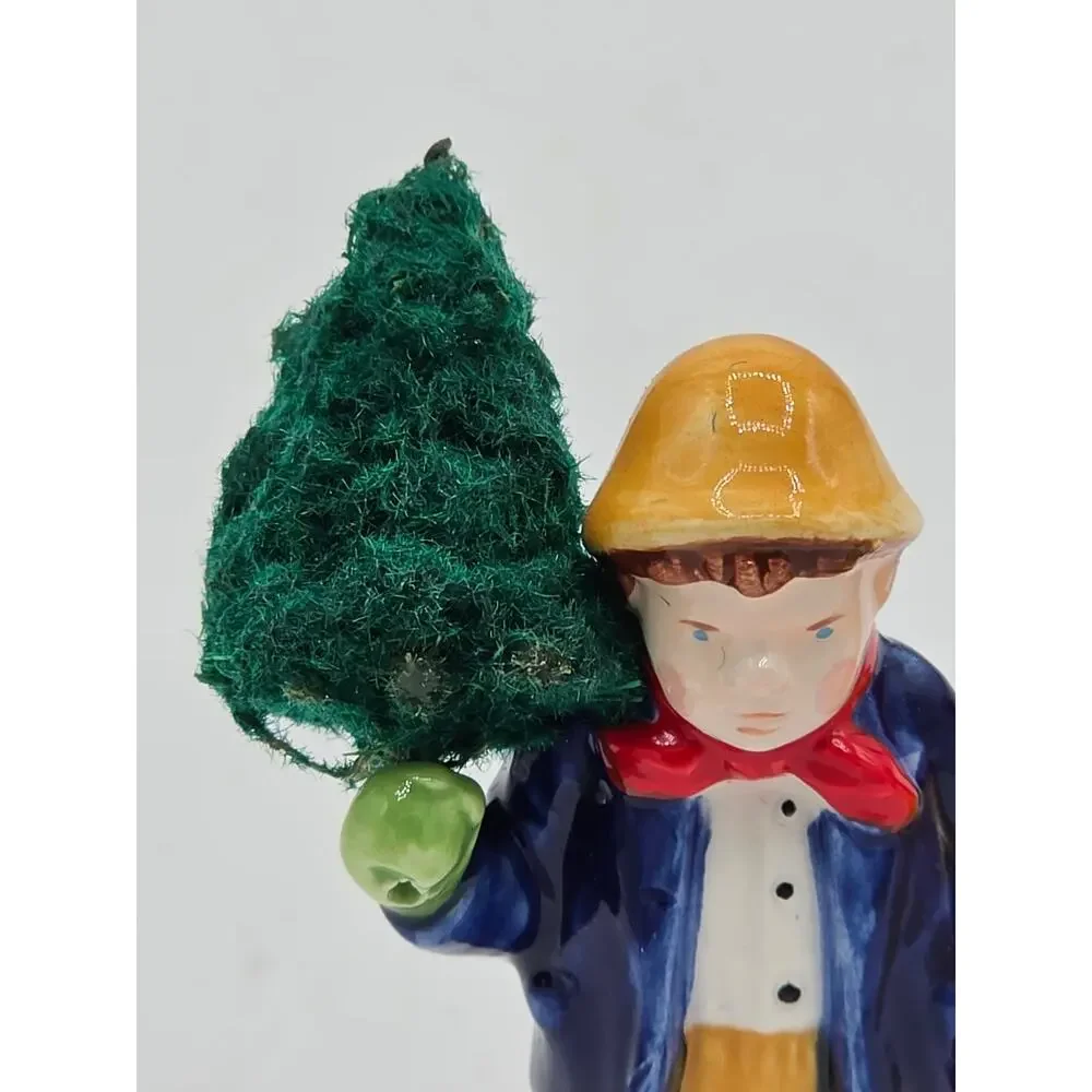 Dept 56 Snow Village Through the Woods #5172-1 Vintage Ceramic 2pc Figurine Set